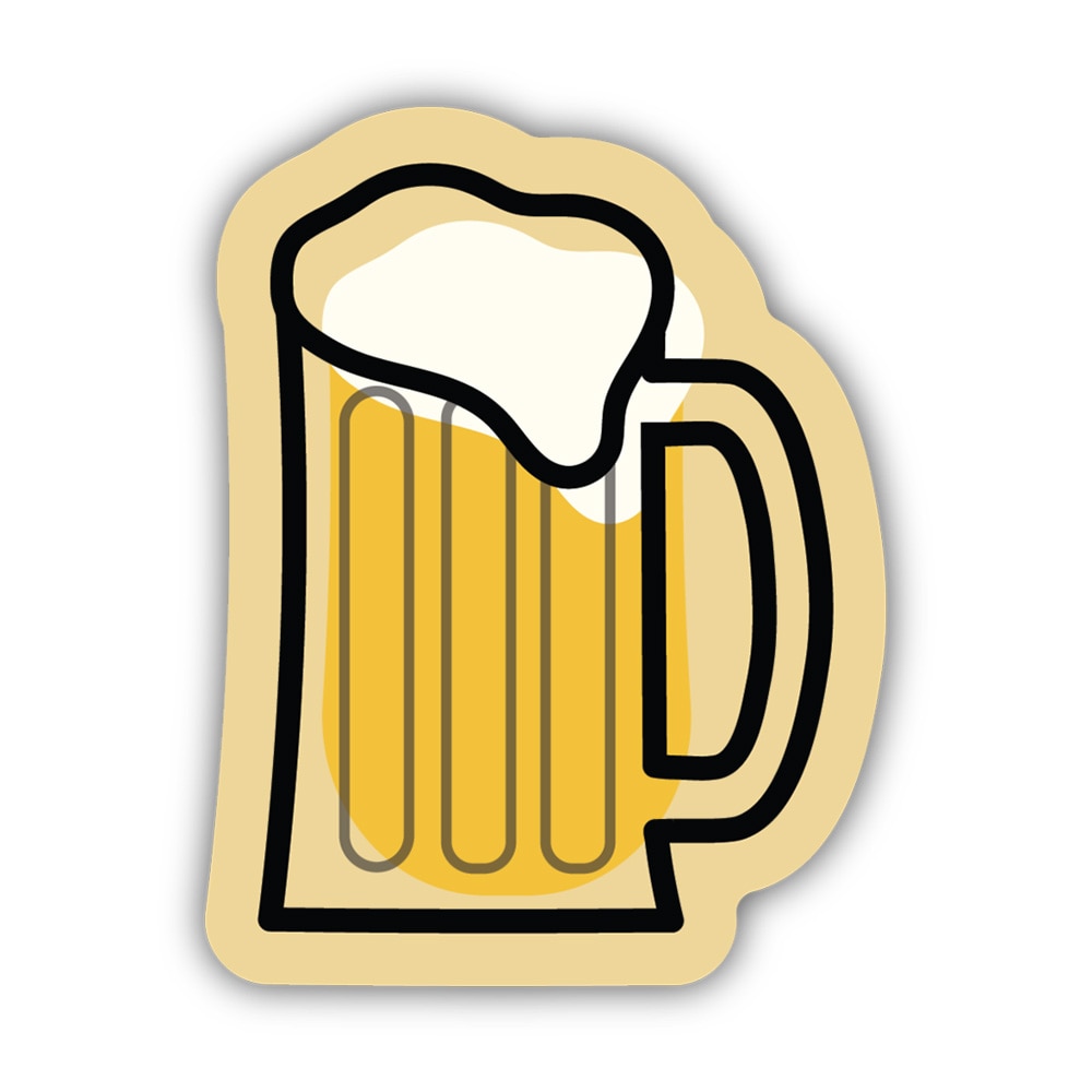 Stickers Northwest, Stickers, Art & School, 3", Beer, 521371